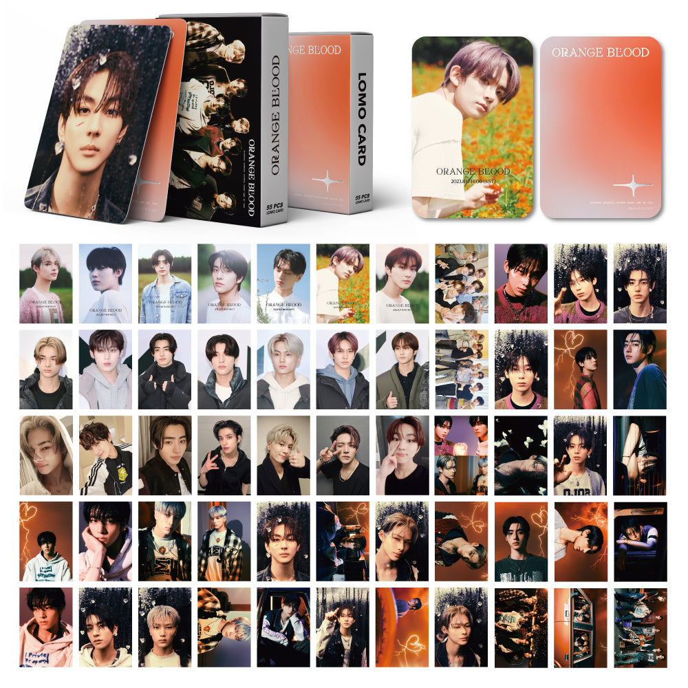 ENHYPEN ORANGE BLOOD PHOTOCARD LIMITED EDITION ENHYPEN ORANGE BLOOD PHOTOCARD LIMITED EDITION