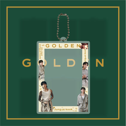 Jungkook Golden Photo Frame