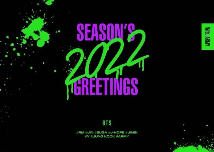 Pre Order] [SET] BTS 2022 SEASON'S GREETINGS + WALL CALENDAR