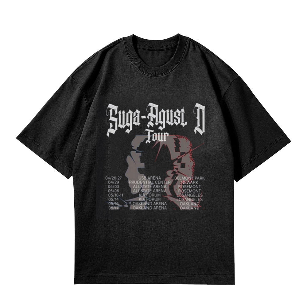 SUGA Agust D TOUR T shirt