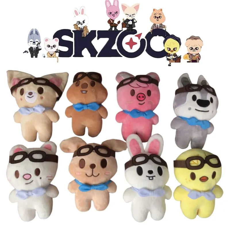 Stray Kids SKZOO 20CM CUTE PILOT PLUSH Stray Kids SKZOO 20CM CUTE PILOT PLUSH