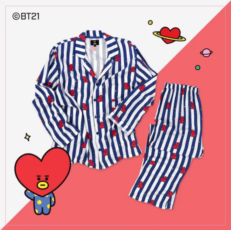 Rj pyjamas bt21 sale