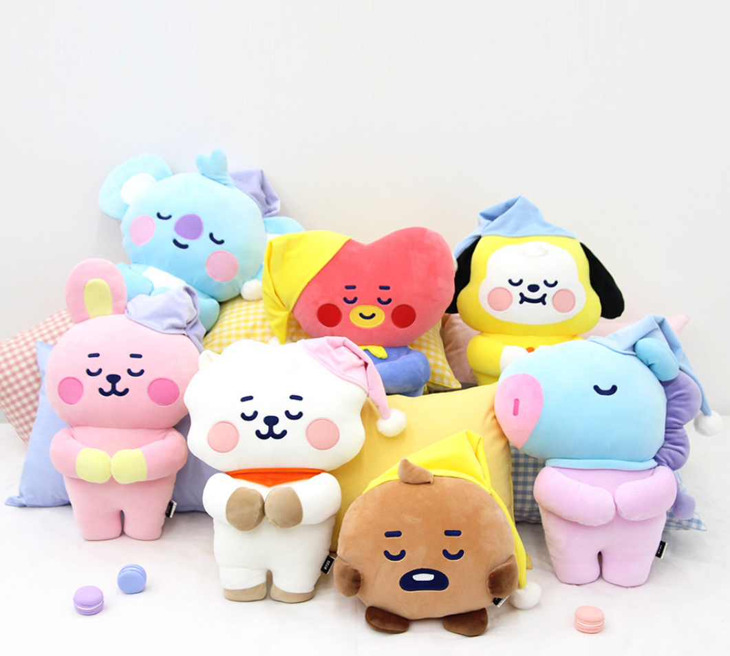 BT21 A Dream of Baby Sleeping Cushion - BTS Official Merch