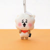BT21 Heartbeat Plush Keyring