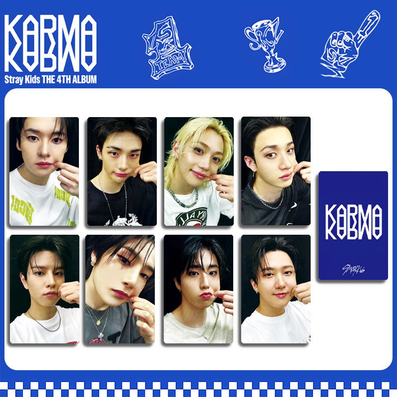 Kdna Store SKZ KARMA Photocard Limited Edition