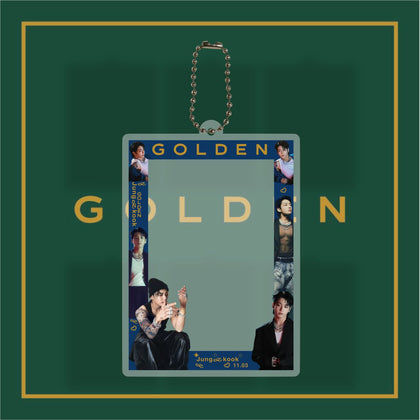 Jungkook Golden Photo Frame