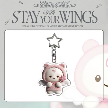SKZ Stay With Your Wings Keyring Limited Edition
