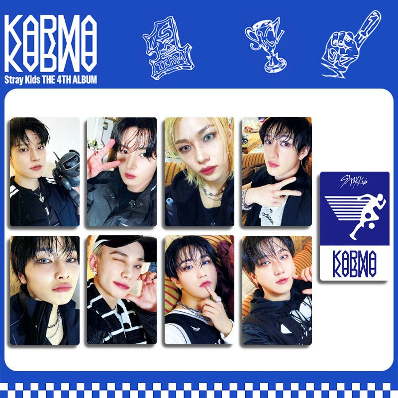 Kdna Store SKZ KARMA Photocard Limited Edition