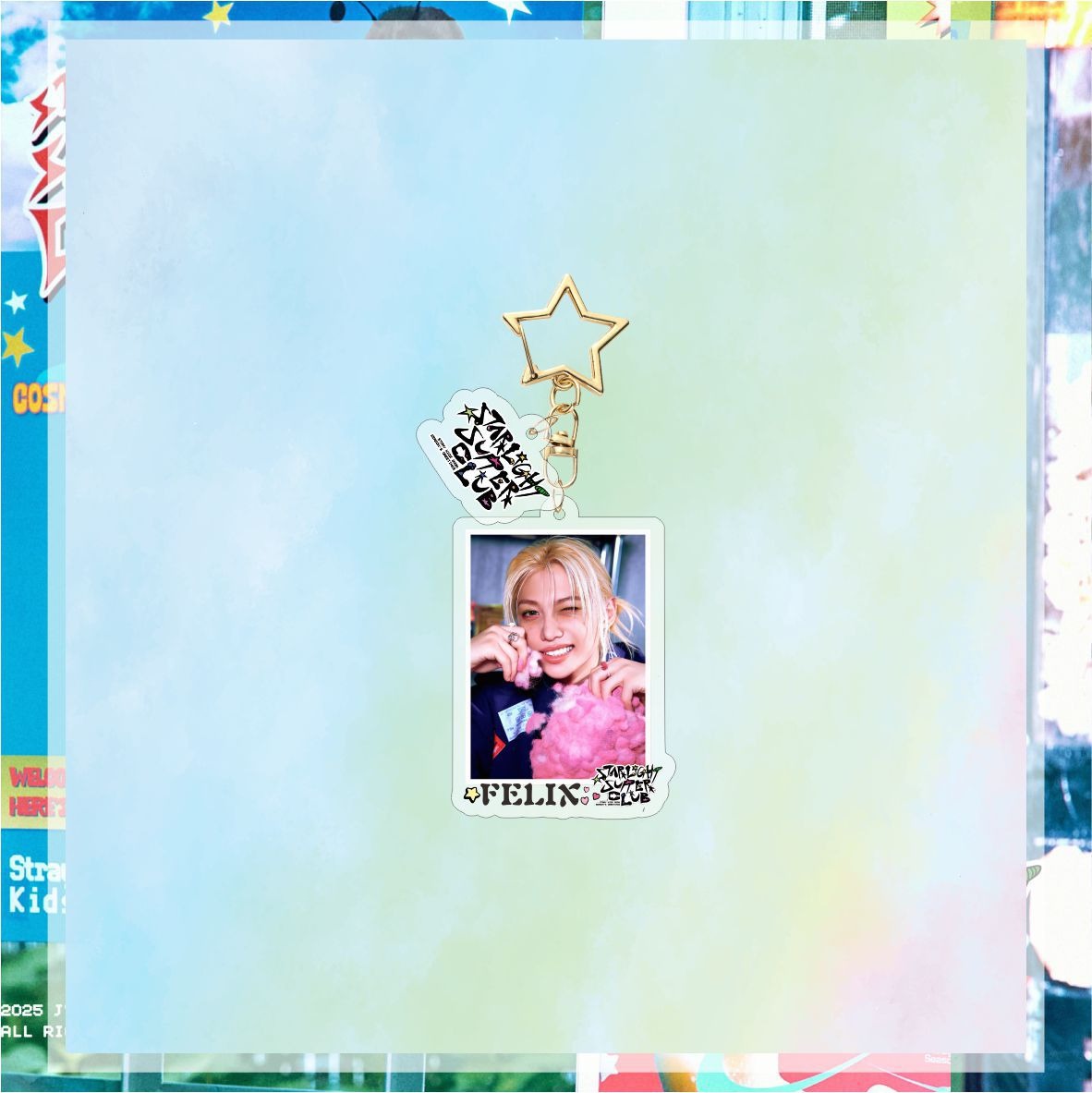 SKZ STARLIGHT SUPER CLUB Keyring
