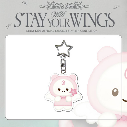 SKZ Stay With Your Wings Keyring Limited Edition