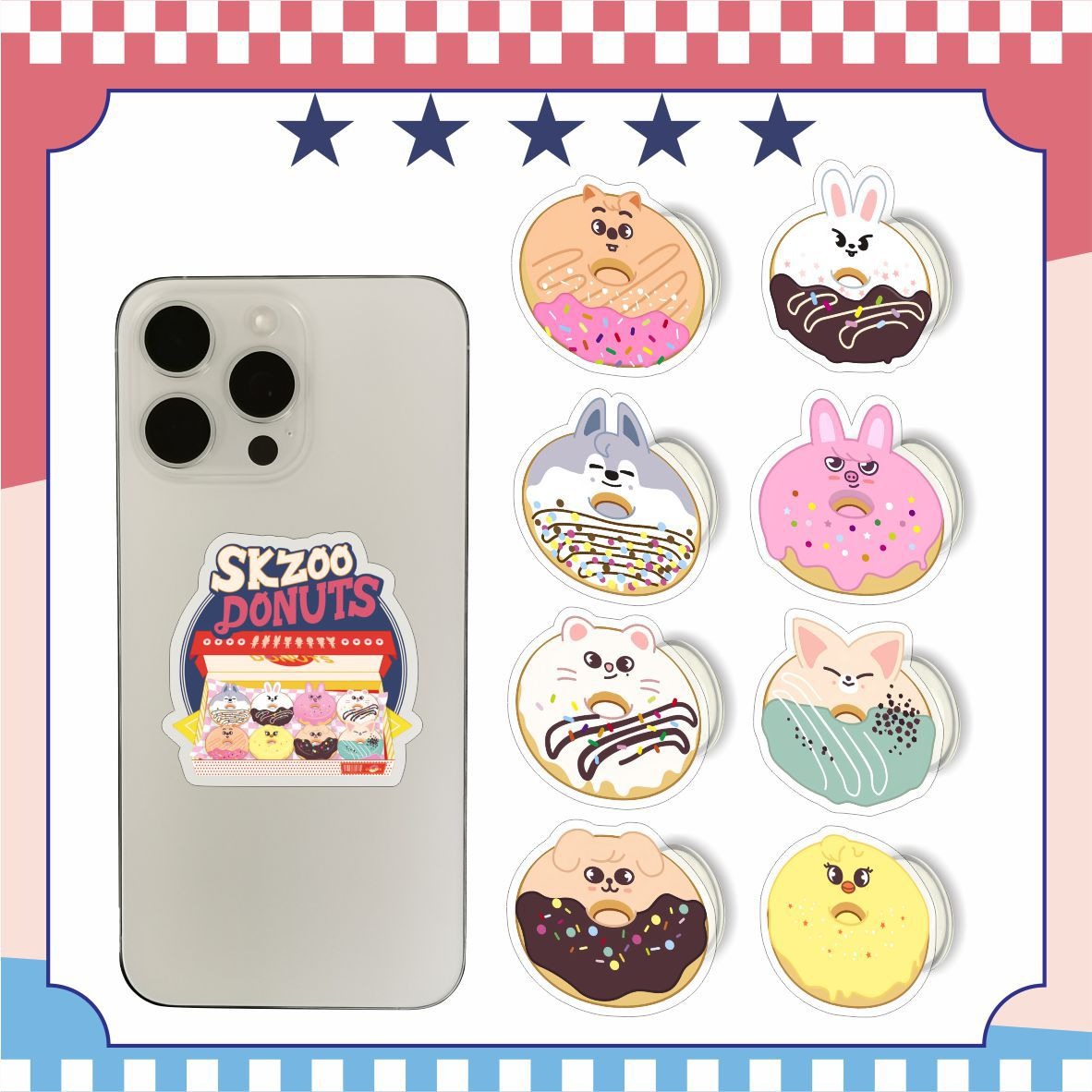 SKZOO Donuts Phone Holder Special Edition