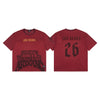 Bangtan Arirang Tour Vintage Burgundy Jersey