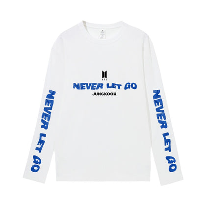 Jungkook Never Let Go Long Sleeve Shirt Special Edition