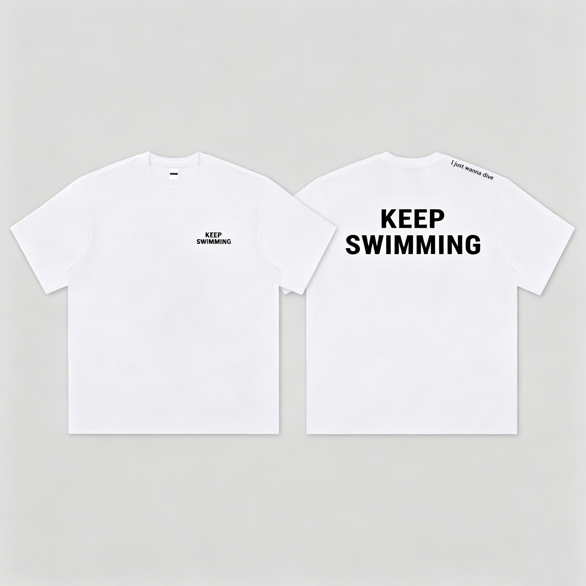 Kdna Store Bangtan Keep Swimming Shirt
