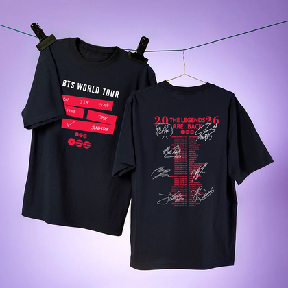 Arirang World Tour Shirt Limited Edition