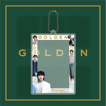 Jungkook Golden Photo Frame