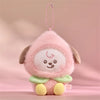 BT21 Peach Plush Keyring