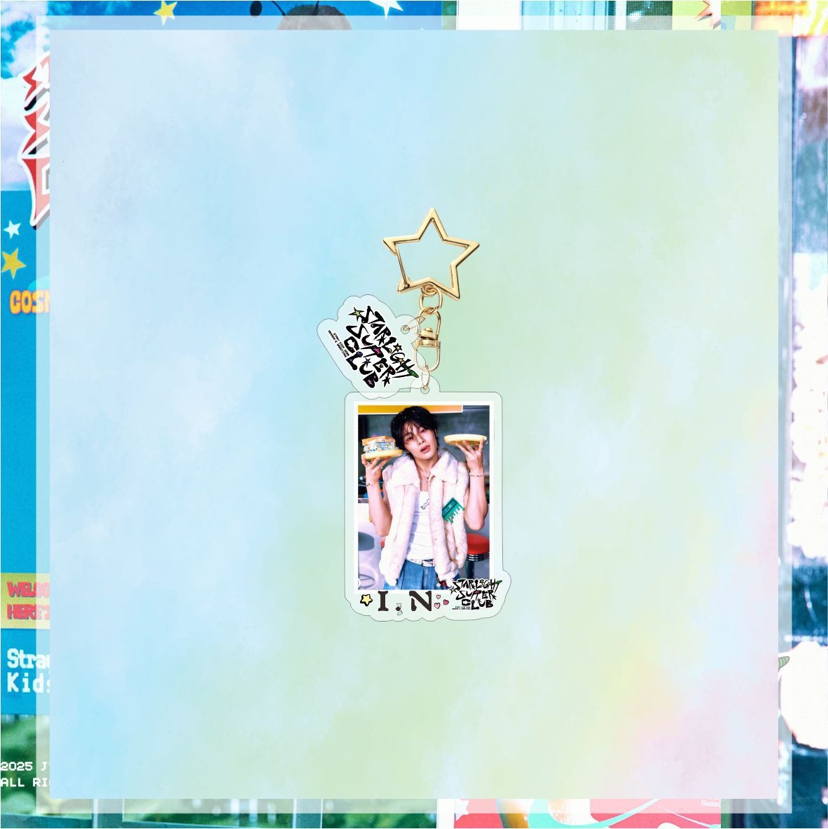 SKZ STARLIGHT SUPER CLUB Keyring