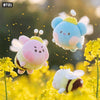 BT21 Honey Bee Plush Keyring