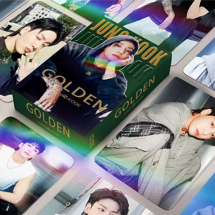 JUNGKOOK GOLDEN PHOTOCARDS (55pcs/set)