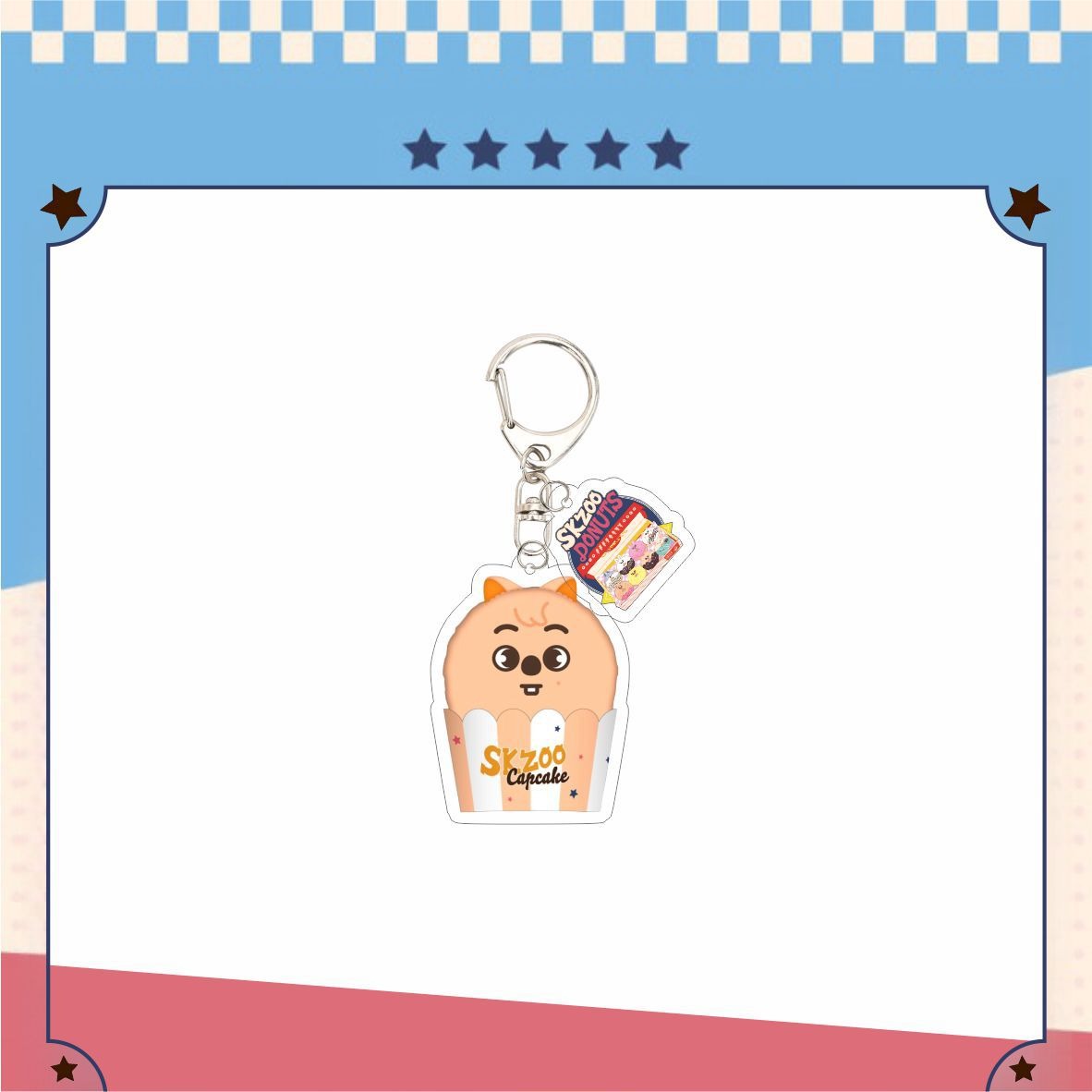 SKZOO Cute Donuts Keyring Limited Edition