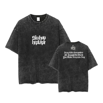 SKZHOP HIPTAPE 合 (HOP) Retro Shirt Special Edition