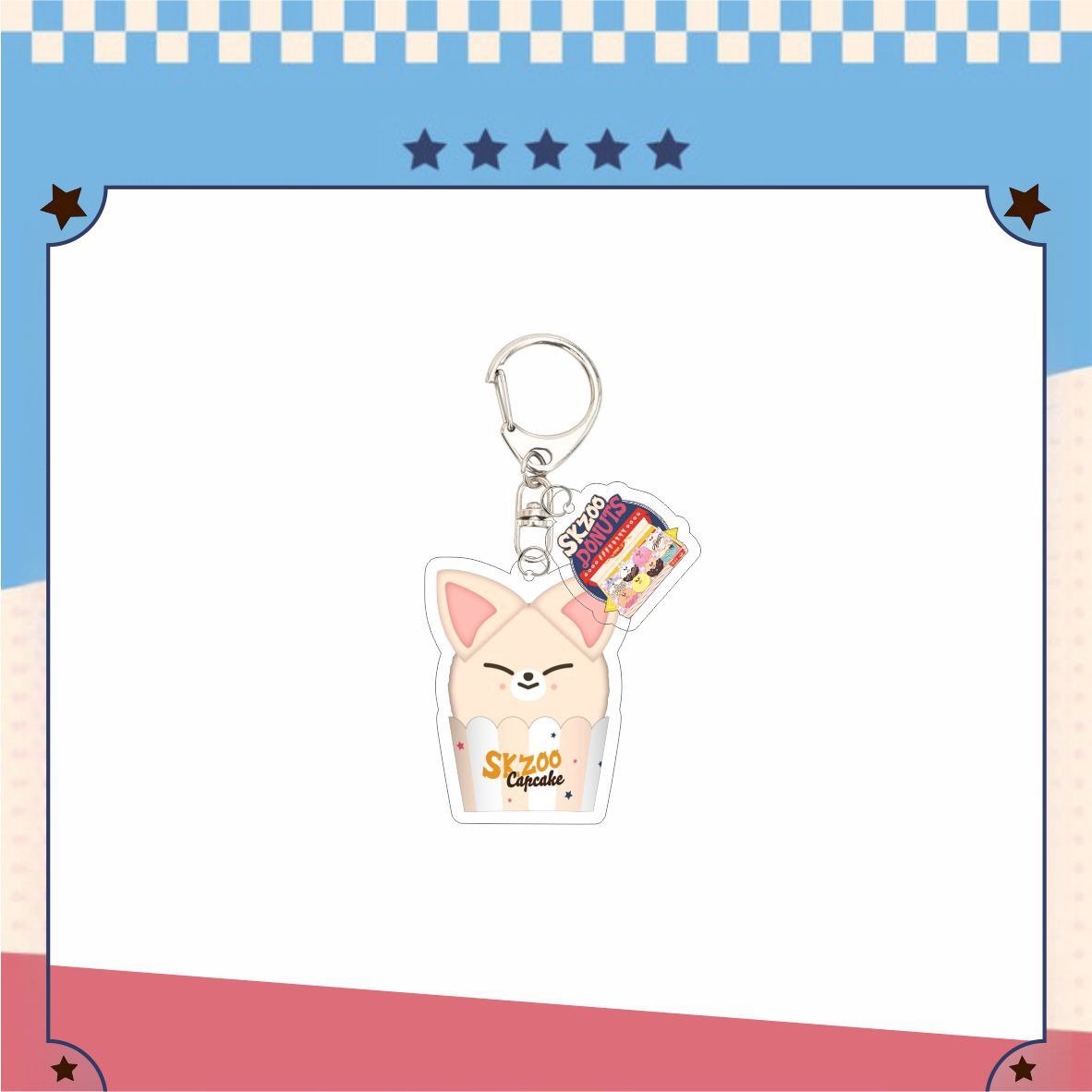 SKZOO Cute Donuts Keyring Limited Edition