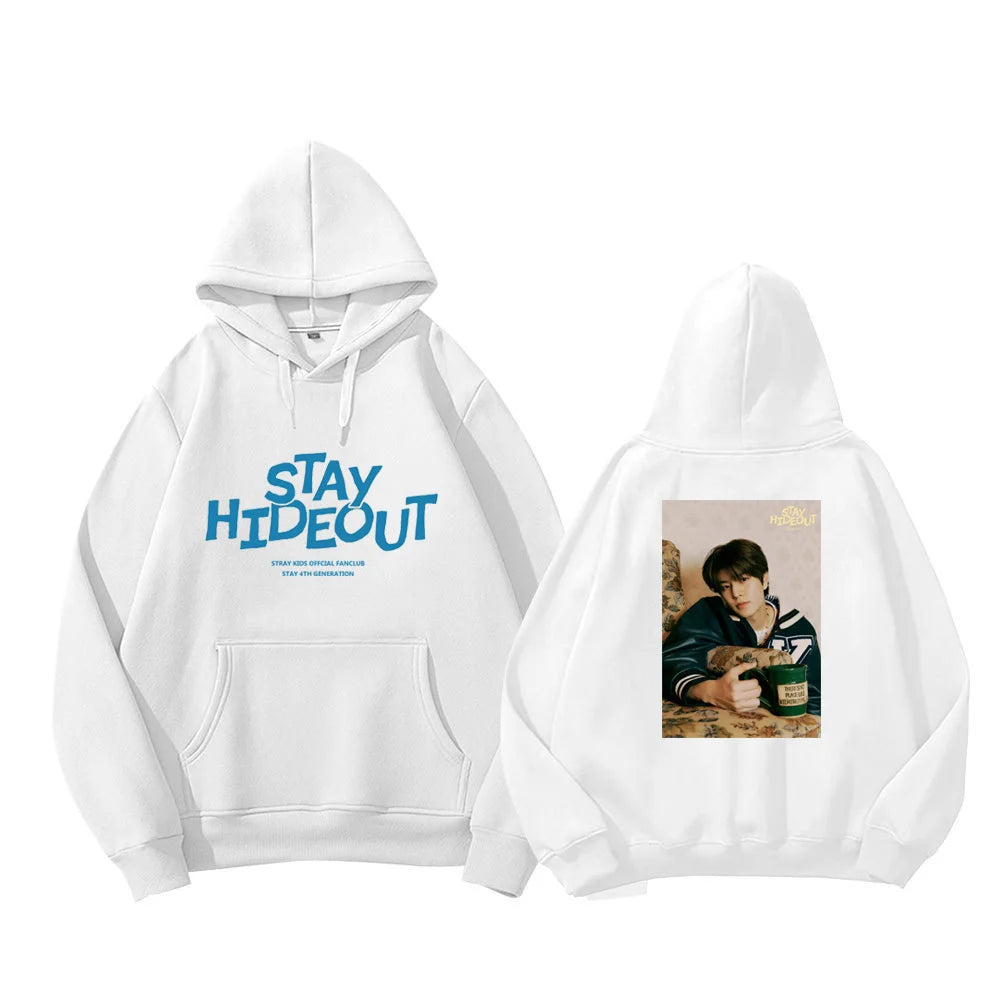 Stray Kids STAY HIDEOUT Hoodies Limited Edition