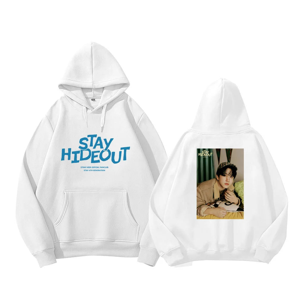 Stray Kids STAY HIDEOUT Hoodies Limited Edition