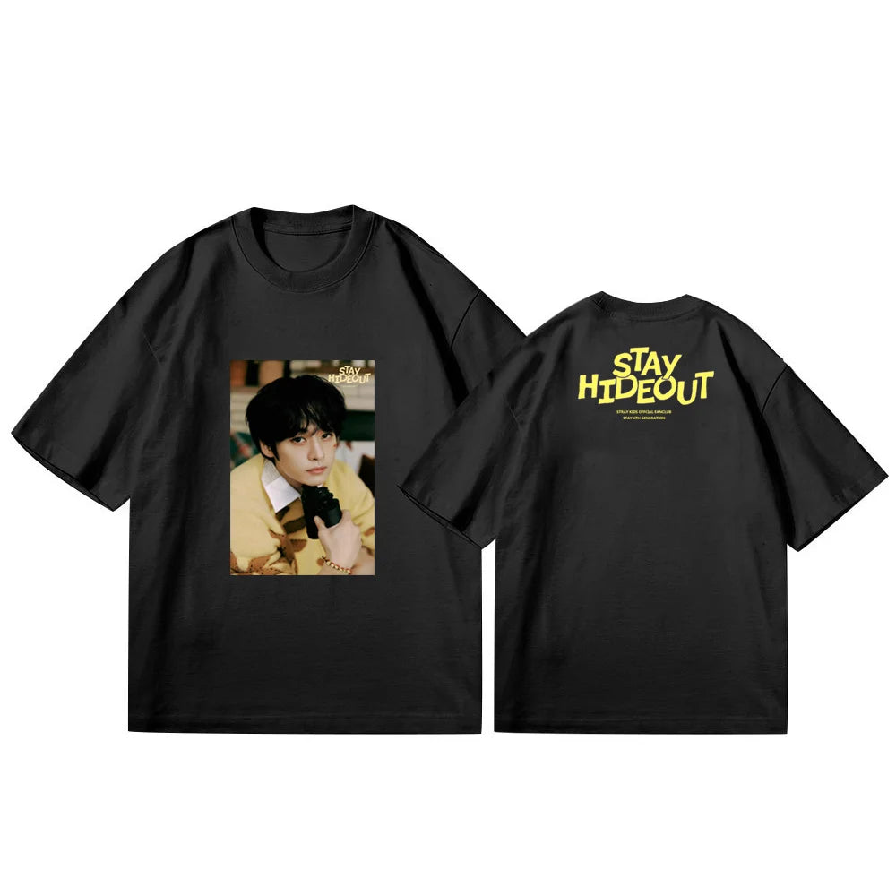 Stray Kids STAY HIDEOUT T shirt Limited Edition