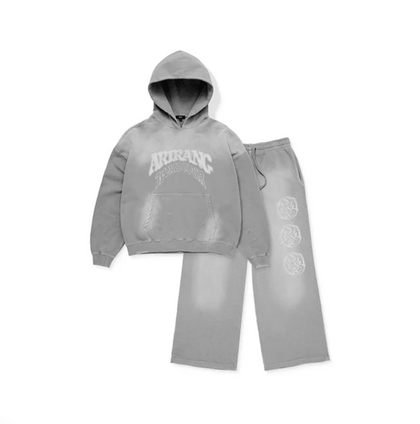 Arirang Grey Hoodie & Pants Set