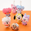 BT21 Heartbeat Plush Keyring