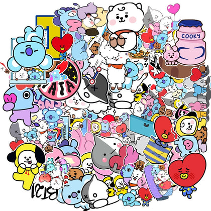 BT21 Cute Stickers - 10/30/50PCS