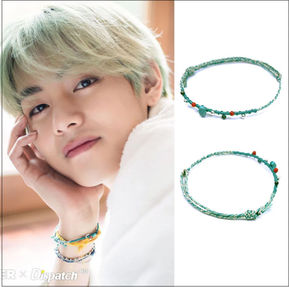 KDNA BTS V Bracelet Woven Hand Rope