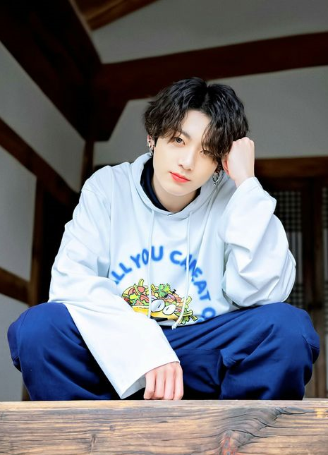 Jungkook in 2025 a hoodie
