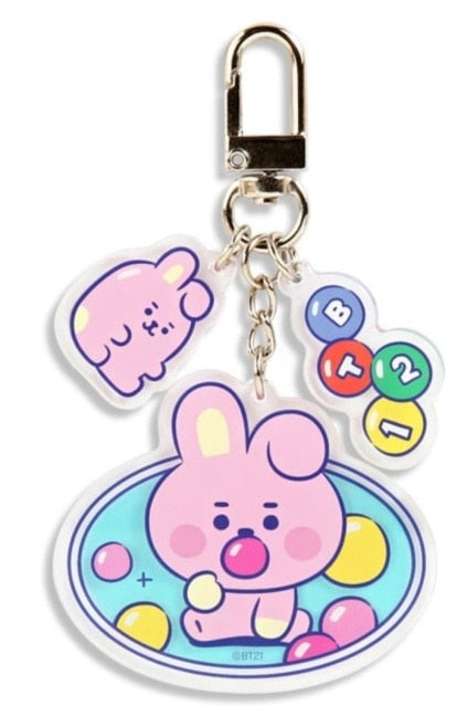 BT21 Cute Keychain limited Edition