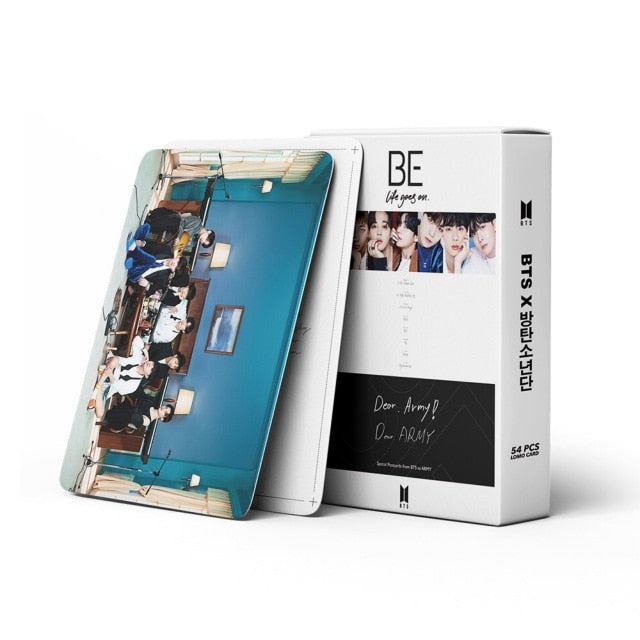 BTS BE PhotoCard Cards - 54pcs