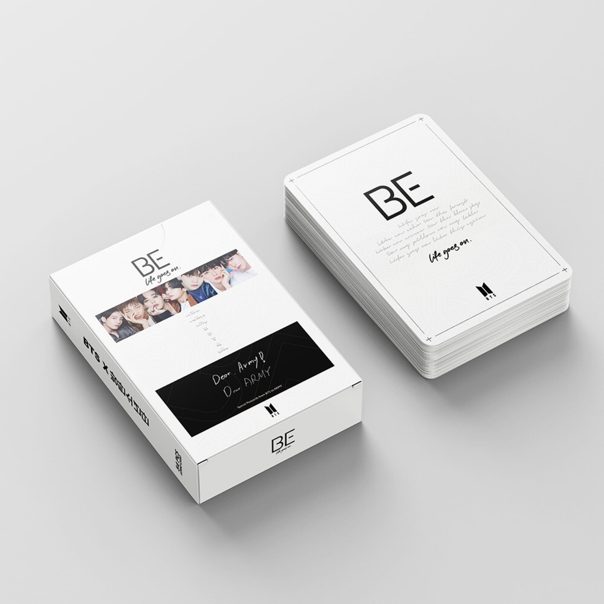 BTS BE PhotoCard Cards - 54pcs