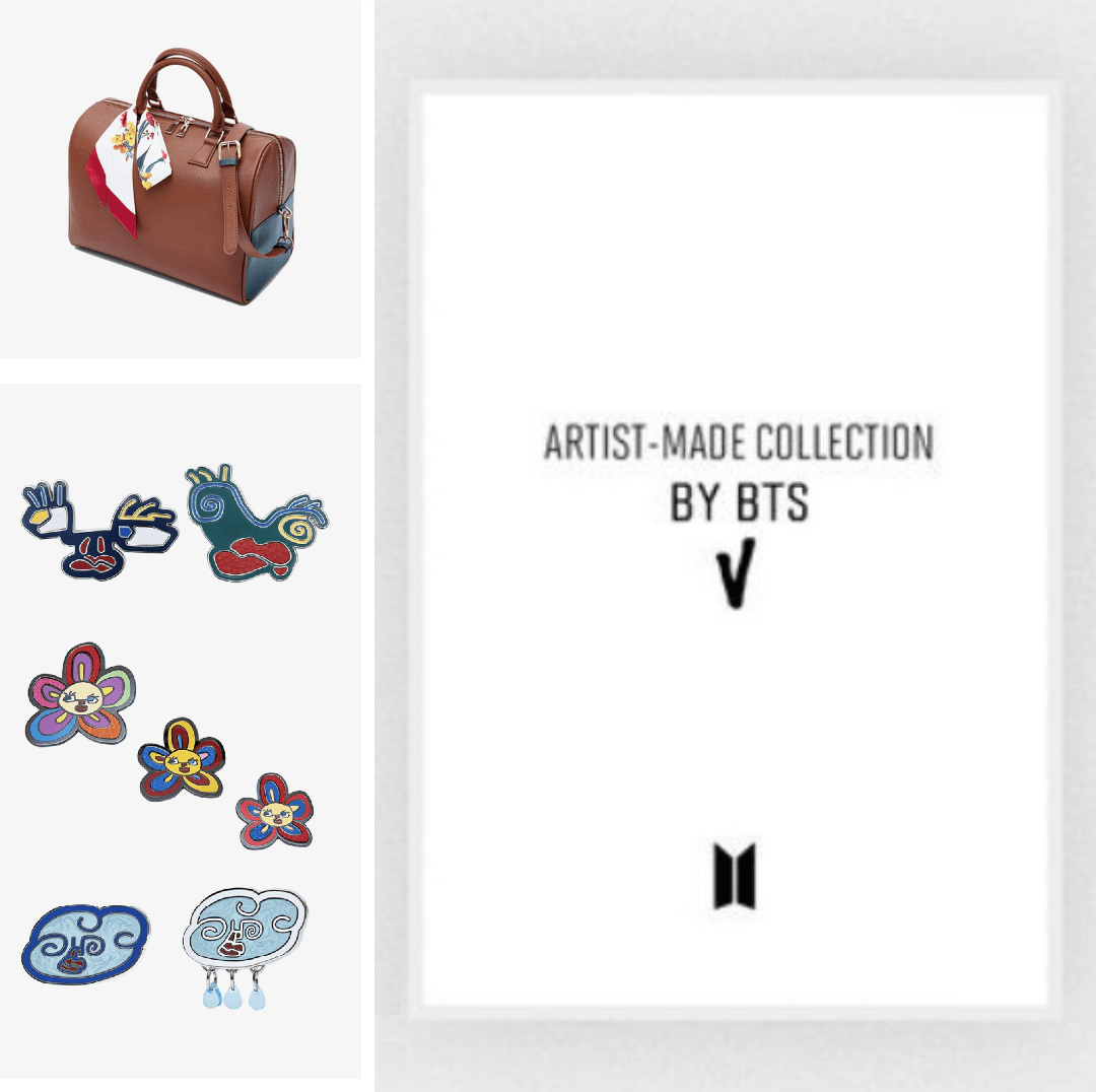 ARTIST MADE COLLECTION - V TAEHYUNG MUTE BOSTON BAG – K-STAR