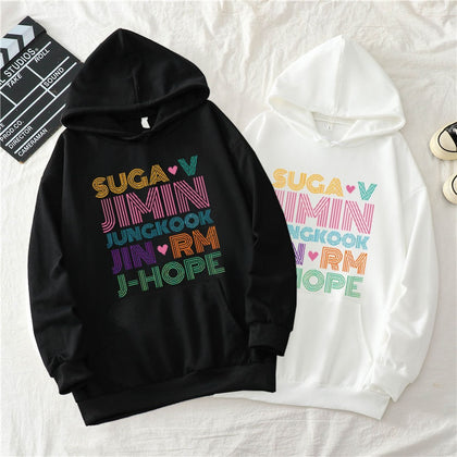 Bangtan Member Names Hoodie