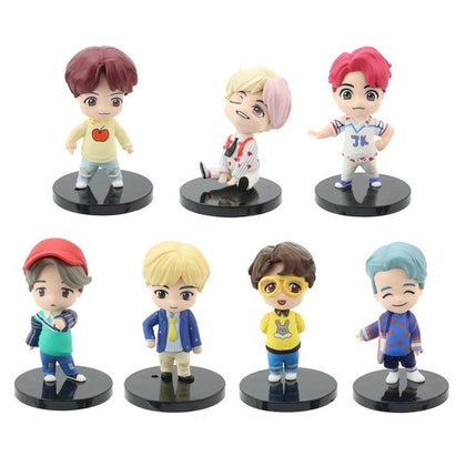 BTS Mini Figures