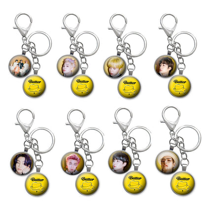 BTS Butter Keychain