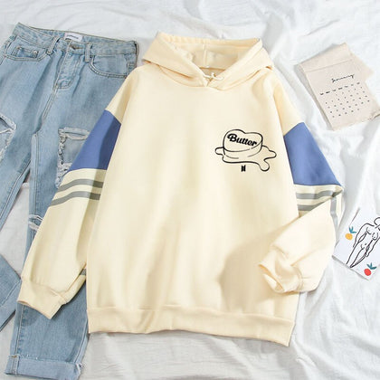 BTS Butter hoodie - the sky