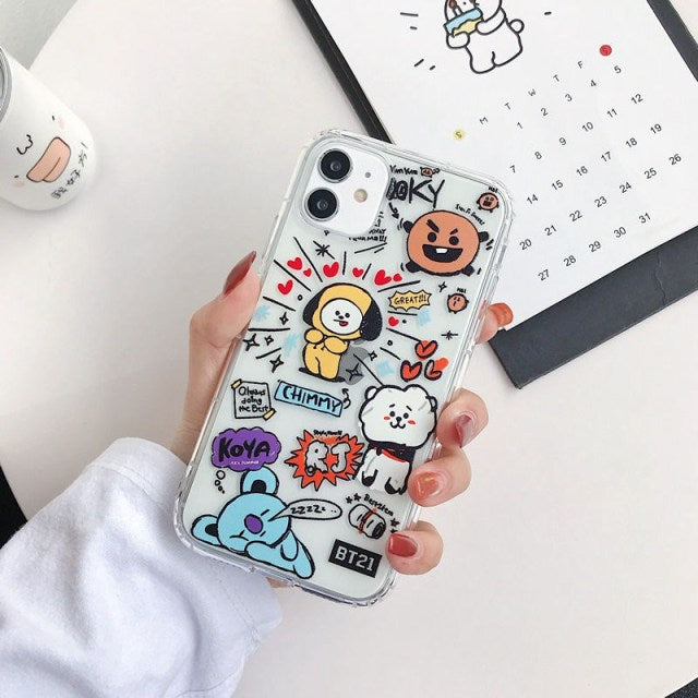 Bt21 Phone Case For Apple Iphone