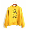 Korean Style Finger Heart Sweater