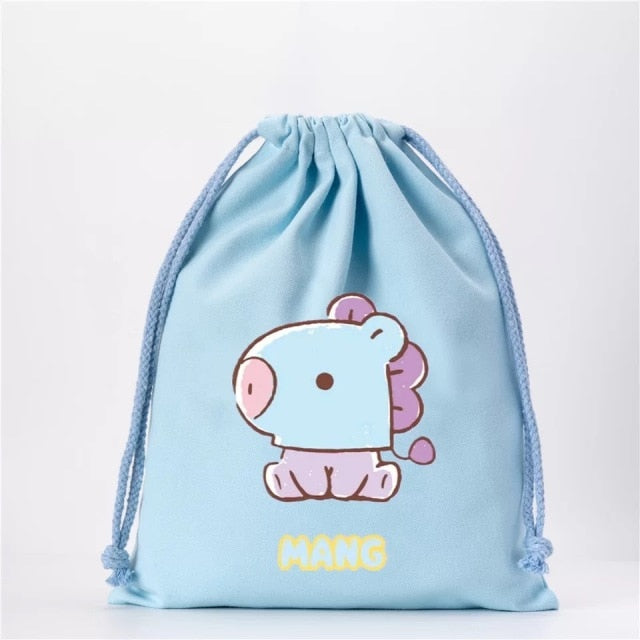 BT21 Drawstring bag
