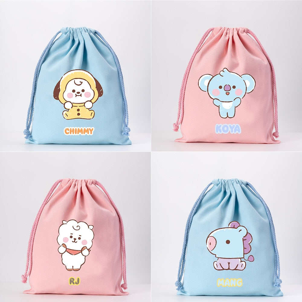 BT21 Drawstring bag