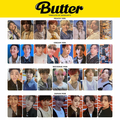 K-DNA BTS x Butter Photocards 7pcs/set