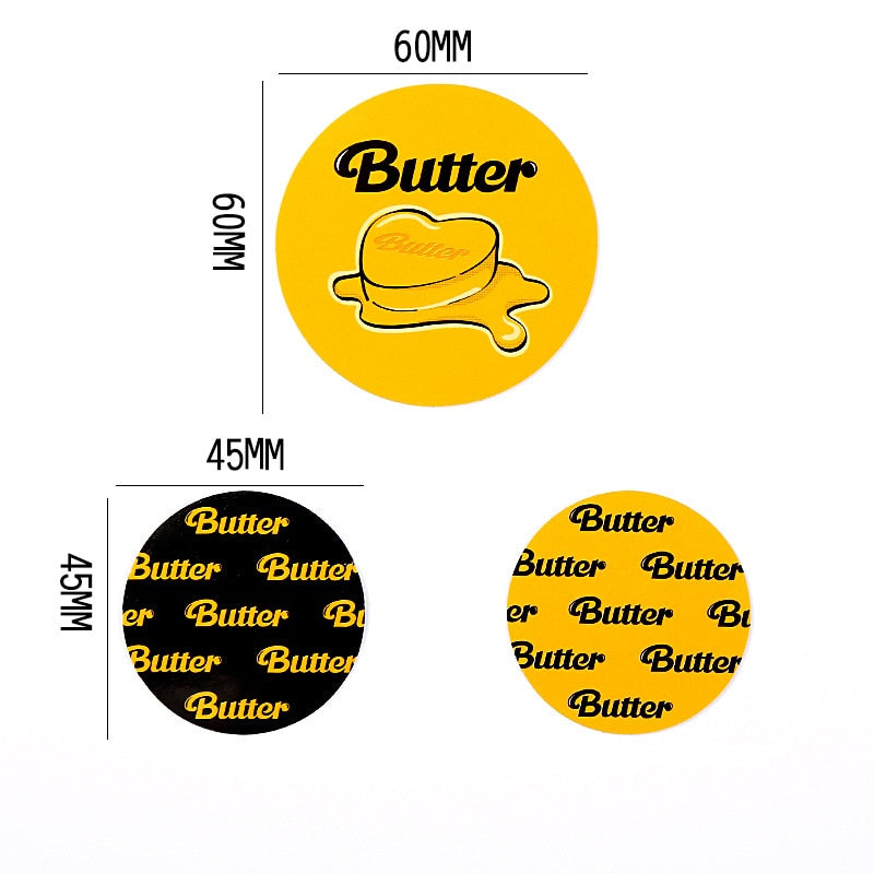 BTS Butter Sticker Pack