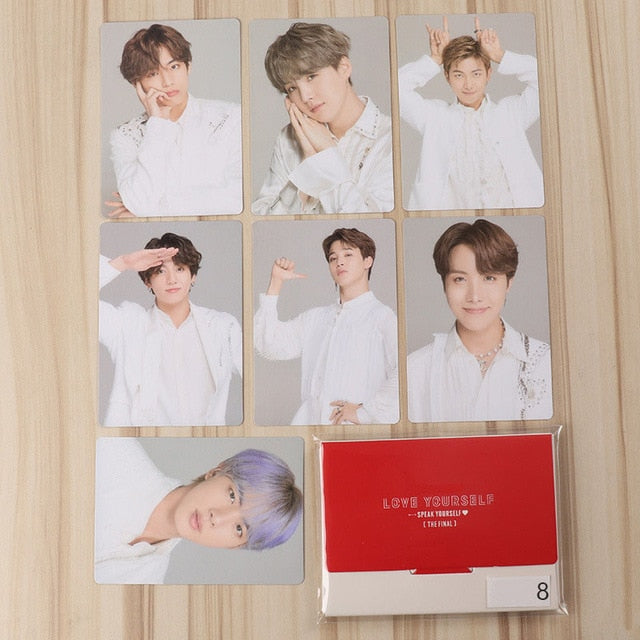 Official Members Photos Cards - Love yourself/speak yourself